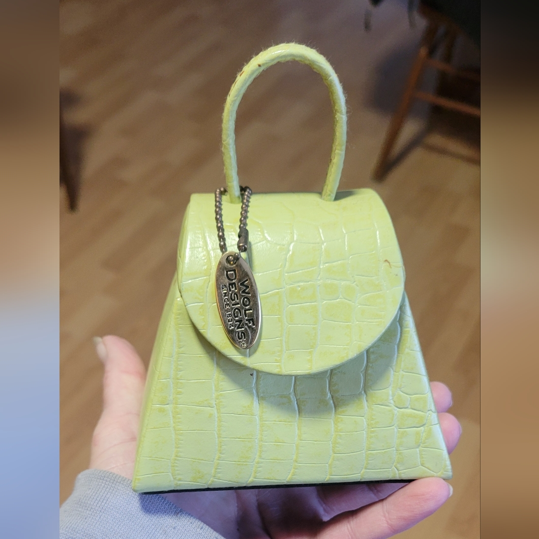 Wolf Designs Traveling Jewelry Purse